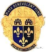 1963. Знак STEWARD Mark Benevolent Fund. 