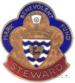 1964. Знак STEWARD Mark Benevolent Fund. 