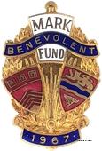 1967. Знак STEWARD Mark Benevolent Fund. 