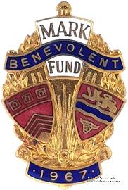 1967. Знак STEWARD Mark Benevolent Fund. 