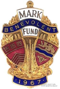 1967. Знак STEWARD Mark Benevolent Fund. 