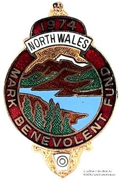 1974. Знак STEWARD Mark Benevolent Fund. 