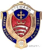 1981. Знак STEWARD Mark Benevolent Fund. 