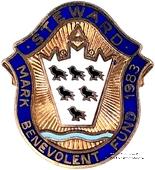 1983. Знак STEWARD Mark Benevolent Fund. 