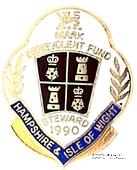 1990. Знак STEWARD Mark Benevolent Fund. 