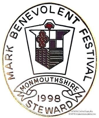 1998. Знак STEWARD Mark Benevolent Fund. 