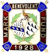 1928. Знак STEWARD Mark Benevolent Fund. 