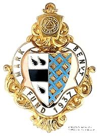 1937. Знак STEWARD Mark Benevolent Fund. 