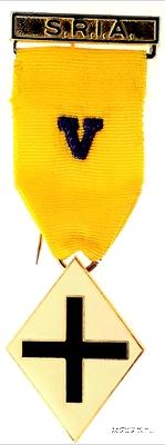 Знак V степени Розенкрейцерского общества Англии.