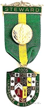 Знак MFAS 2005. STEWARD Cамаритянского фонда.