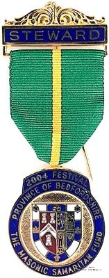 Знак MFAS 2004. STEWARD Cамаритянского фонда.