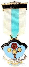 Знак MTGB 2007. STEWARD Masonic Trust for Girls and Boys.