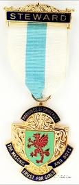 Знак MTGB 1993. STEWARD Masonic Trust for Girls and Boys.