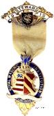 Знак RMIB 1919. STEWARD ROYAL MASONIC INSTITUTION FOR BOYS.  – Королевский Масонский институт для мальчиков.