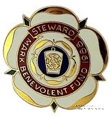 1988. Знак STEWARD Mark Benevolent Fund. 