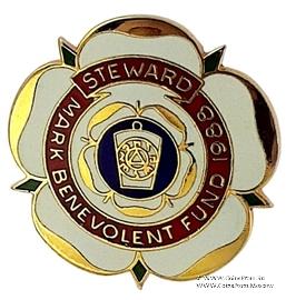 1988. Знак STEWARD Mark Benevolent Fund. 