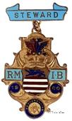 Знак RMIB 1960. STEWARD ROYAL MASONIC INSTITUTION FOR BOYS.  – Королевский Масонский институт для мальчиков.
