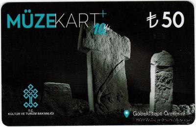 Карта в музеи Турции 2018 г.