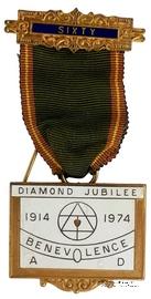 Знак Ордена Друидов за благотворительность (Ancient Order of Druids)