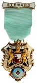 Знак RMIB 1905. STEWARD ROYAL MASONIC INSTITUTION FOR BOYS. – Королевский Масонский институт для мальчиков.