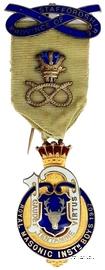 Знак RMIB 1907. STEWARD ROYAL MASONIC INSTITUTION FOR BOYS. – Королевский Масонский институт для мальчиков.