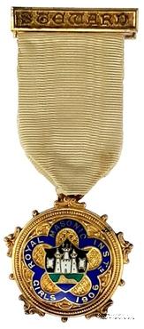 Знак RMIG 1906. STEWARD ROYAL MASONIC INSTITUTION FOR GIRLS – Королевский Масонский институт для девочек.