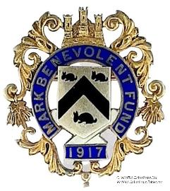 1917. Знак STEWARD Mark Benevolent Fund. 