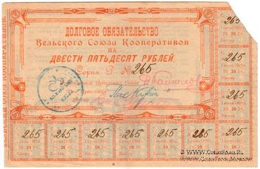 250 рублей 1920 г. (Вельск)
